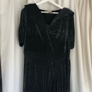 Stunning Vintage Metallic Dress 50’s